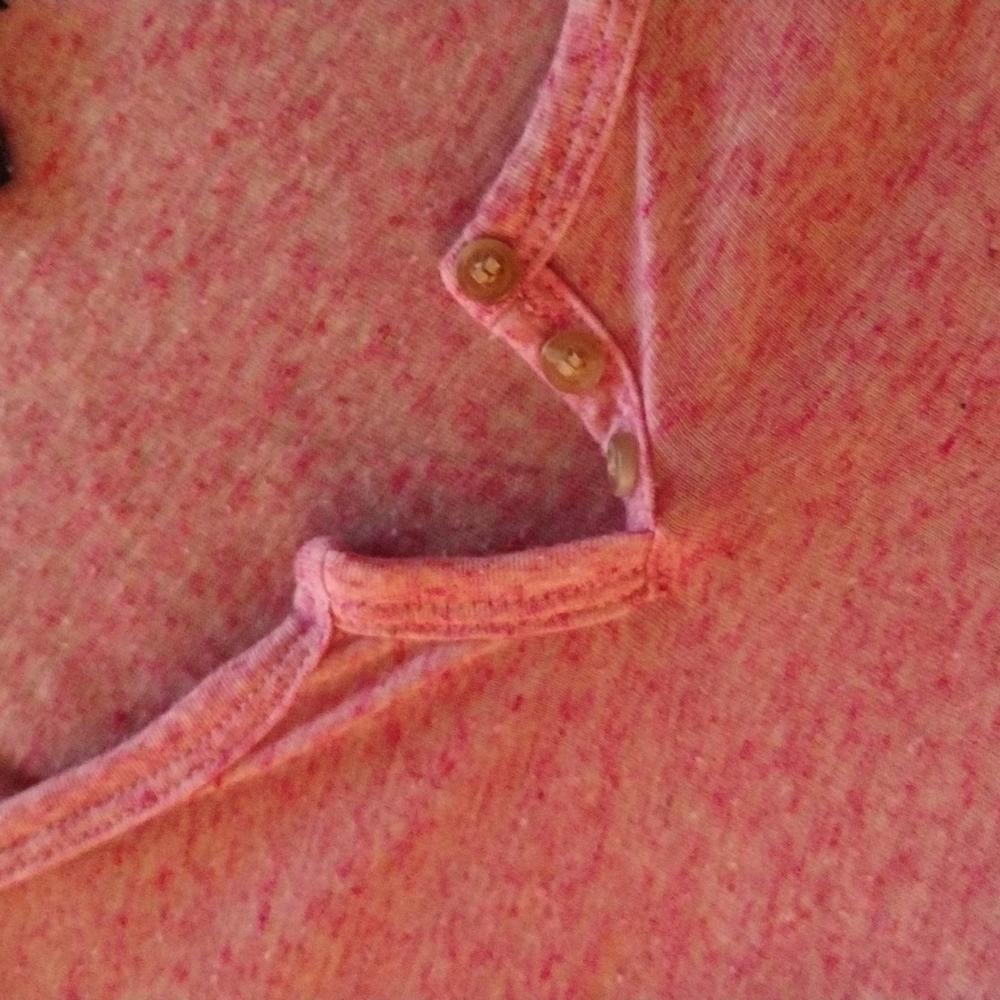 Pink Heathered Tee - Picture 2 of 3